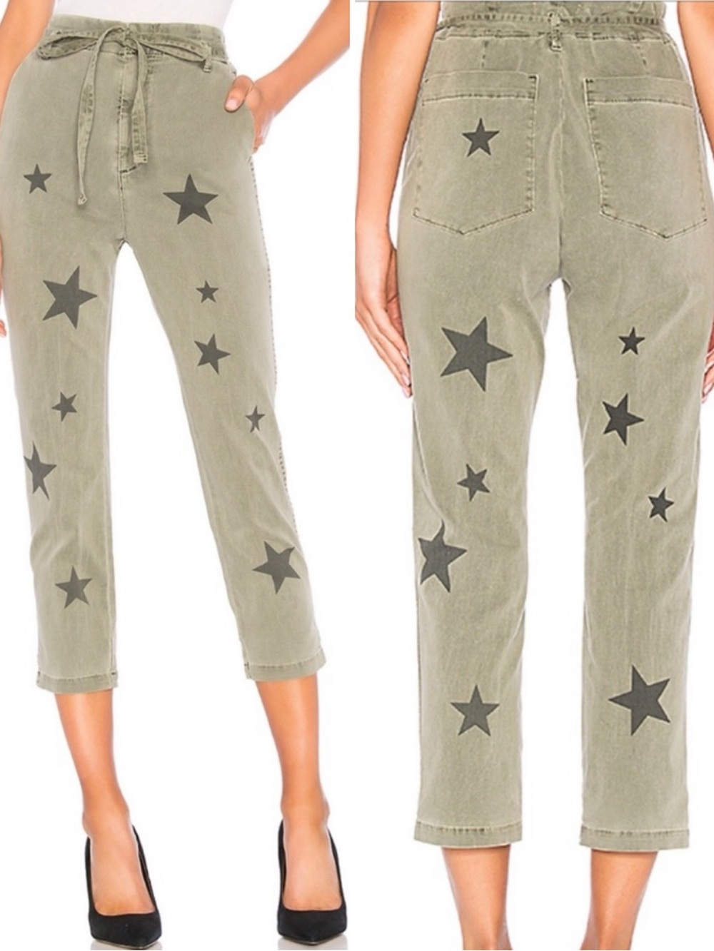 Sundry L’Automne Star Crop Pants